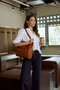 Lucky Bees Bolso Tote Tan